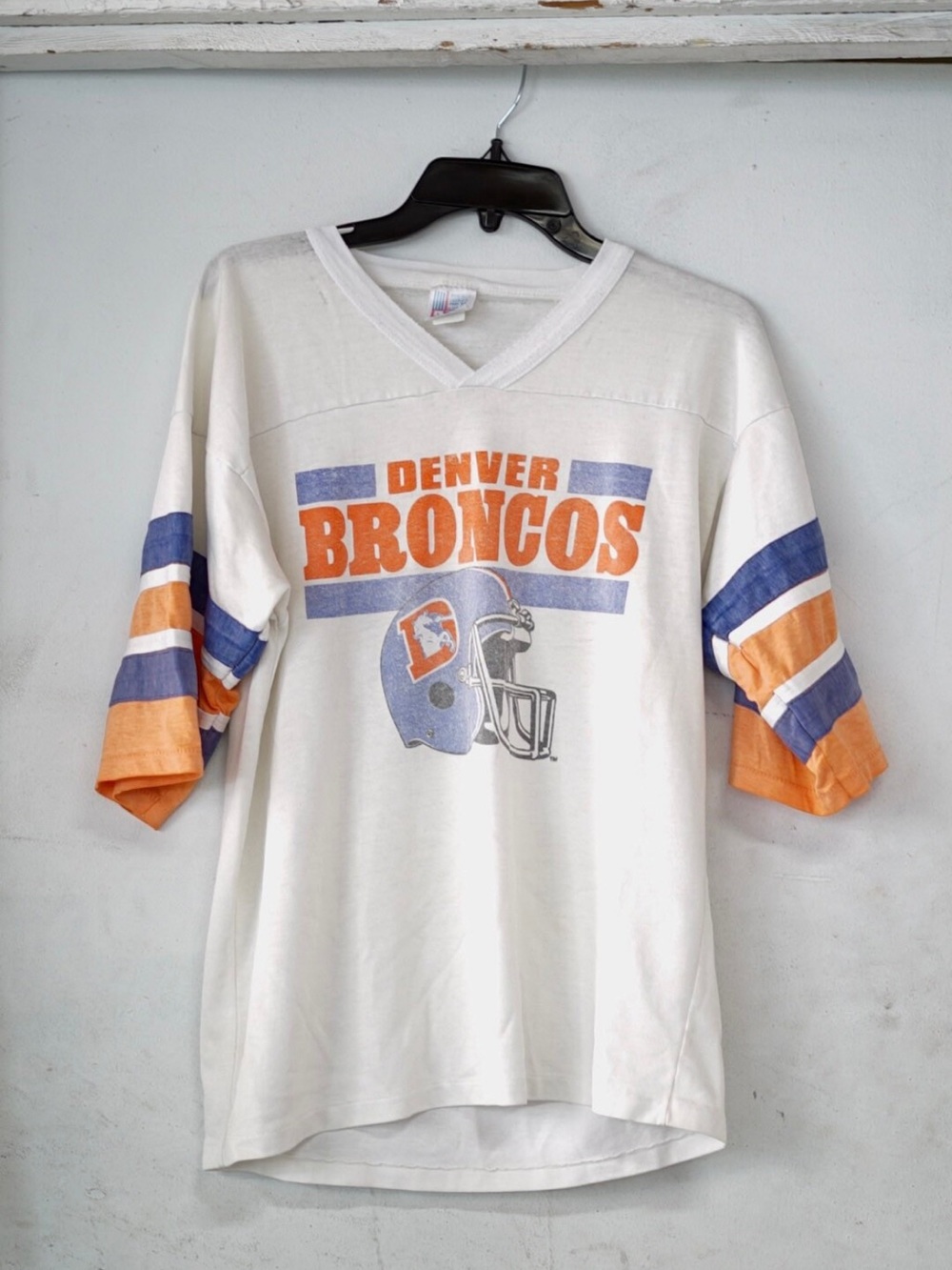 Vintage 1970’s Denver Broncos jersey tee